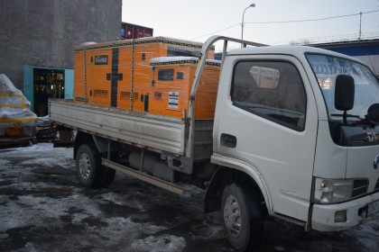 Два дизельных генератора были отправлены в г. Шымкент