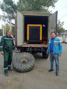 Два генератора PCD-41kVA отправили в город Актау