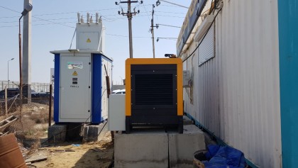 Дизельный генератор PCA POWER  PRD 70kVA, вахтовый поселок Тенгиз