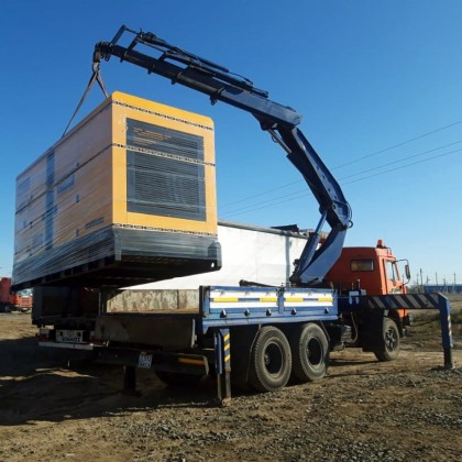 Отправка дизельного генератора PDE-640kVA, Атырау-Орал