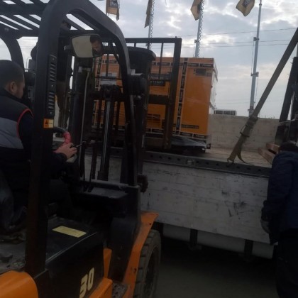 Отправка дизельного генератора PDE-17kVA, Атырау-Актау