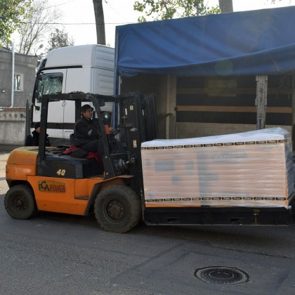 Отгрузка 3-х дизельных генераторов в г. Бишкек