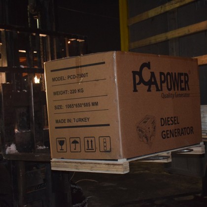 Отгрузка 6-ти дизельных генераторов в Атырау