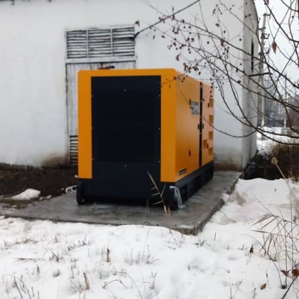 Установка дизельного генератора PDE-352kVA  на объекте в Кордае