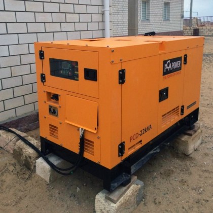 Дизельный генератор PCD-22kVA установлен в г. Актау