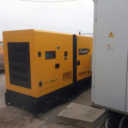 Дизельный генератор PRD-200kVA установлен в г. Атырау