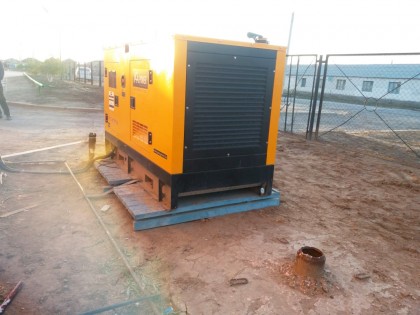 Установка дизельного генератора PRD-41kVA на объекте
