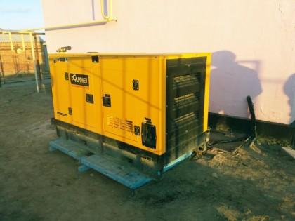 Установка дизельного генератора PRD-41kVA на объекте