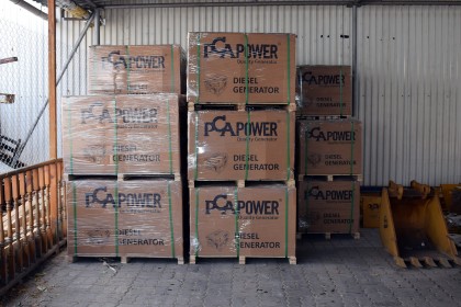 Новое поступление дизельных генераторов в "PCA Power"