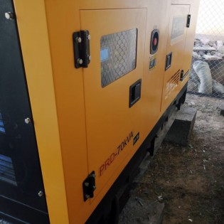 Установка дизельного генератора PRD-70kVA на объекте в г. Атырау