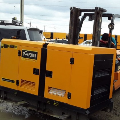 Компания PCA POWER осуществила доставку до объекта, монтаж и пуско-наладку дизельного генератора PCD-55kVA в городе Атырау.