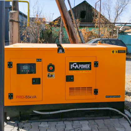 Дизель-генератор PRD-55 kVA для автомойки в городе Алматы