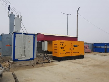 Дизельный генератор PCA POWER PSD-330kVa, вахтовый поселок Тенгиз