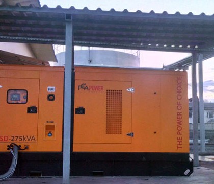Дизельный генератор PCA POWER для котельной г.Уштобе