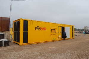Дизельный генератор контейнерного типа PCA POWER PPE-1500kVA